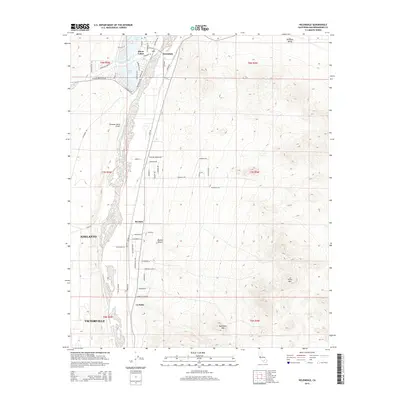 2015 Map of Helendale, 2015 Print