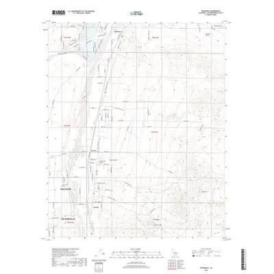 2018 Map of Helendale, 2018 Print