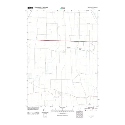 2010 Map of Helenville, 2010 Print
