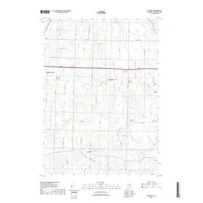2018 Map of Helenville, 2018 Print