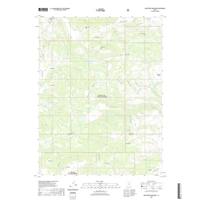 2020 Map of Heliotrope Mountain, 2020 Print