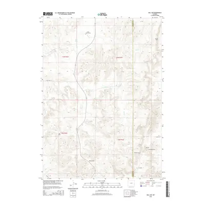 2015 Map of Hell Gap, 2015 Print
