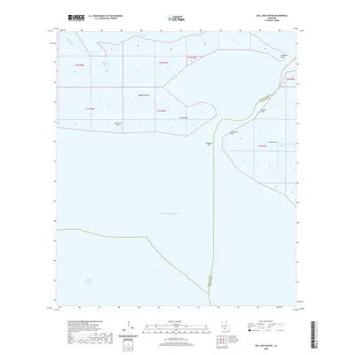 2020 Map of Hell Hole Bayou, 2020 Print