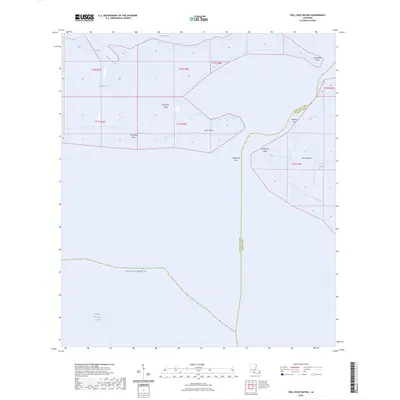 2024 Map of Hell Hole Bayou, 2024 Print