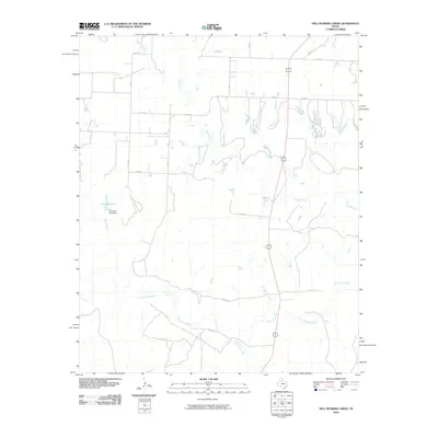 2010 Map of Hell Roaring Creek, 2010 Print