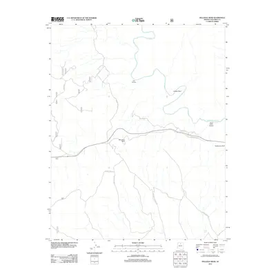 2012 Map of Hellhole Bend, 2012 Print