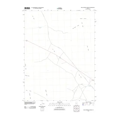 2010 Map of Hell'n Moriah Canyon, 2010 Print