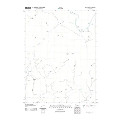2010 Map of Hells Canyon, 2010 Print