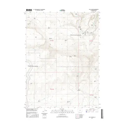 2016 Map of Hells Canyon, 2016 Print