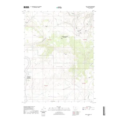 2019 Map of Hells Canyon, 2019 Print