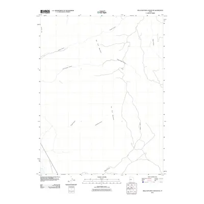 2011 Map of Hells Kitchen Canyon SE, 2011 Print
