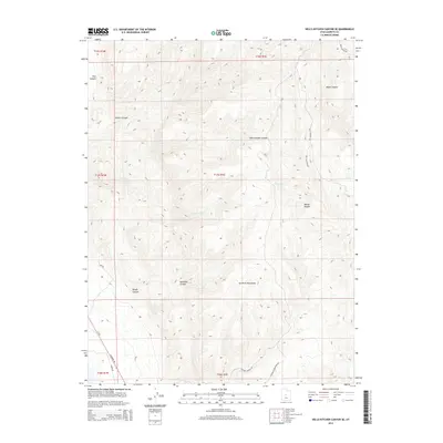 2014 Map of Hells Kitchen Canyon SE, 2014 Print