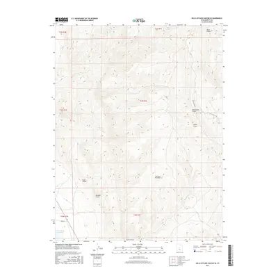 2017 Map of Hells Kitchen Canyon SE, 2017 Print