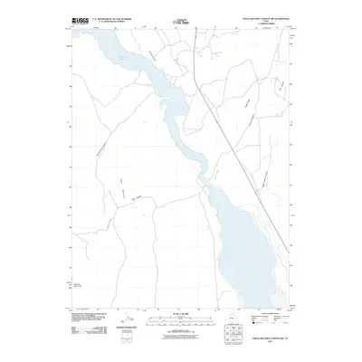 2011 Map of Hells Kitchen Canyon SW, 2011 Print