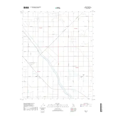 2018 Map of Helm, 2018 Print