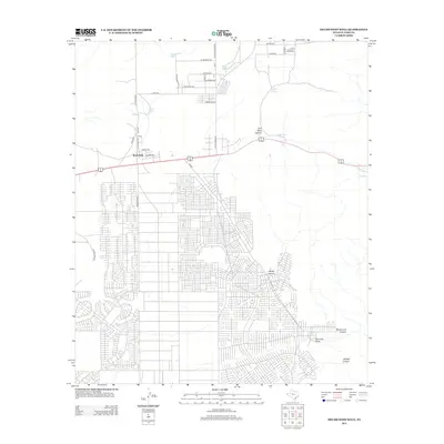 2012 Map of Helms West Well, 2012 Print