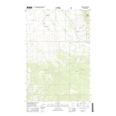 2017 Map of Helmville, 2017 Print