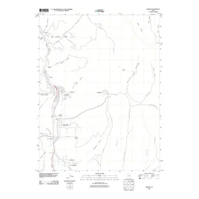 2011 Map of Helper, 2011 Print