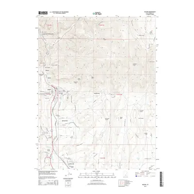 2014 Map of Helper, 2014 Print