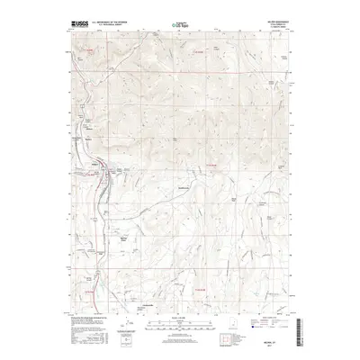 2017 Map of Helper, 2017 Print