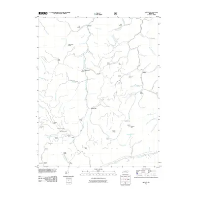 2011 Map of Helton, 2011 Print
