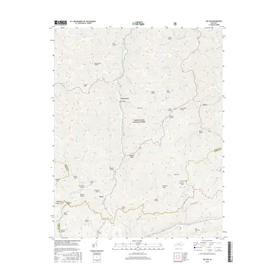 2016 Map of Helton, 2016 Print
