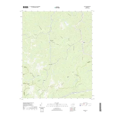 2019 Map of Helton, 2019 Print