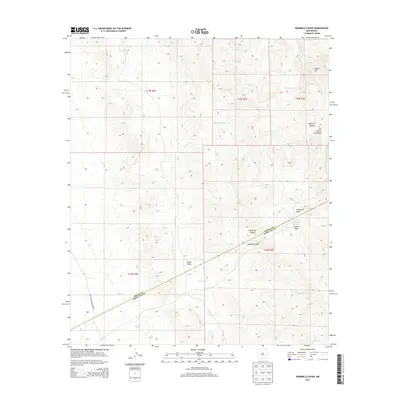 2013 Map of Hembrillo Basin, 2013 Print