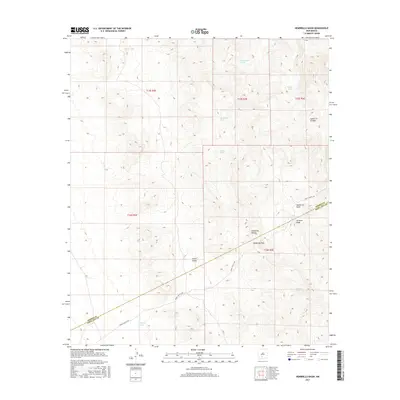 2017 Map of Hembrillo Basin, 2017 Print