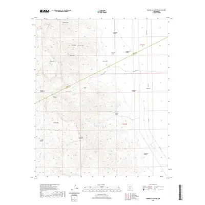 2020 Map of Hembrillo Canyon, 2020 Print