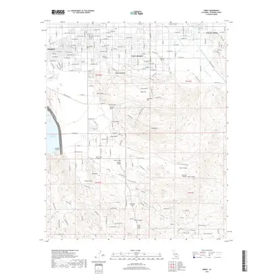 2018 Map of Hemet, 2018 Print