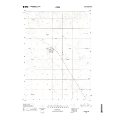 2017 Map of Hemingford, 2017 Print