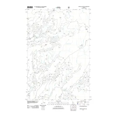 2011 Map of Hemlock Butte, 2011 Print