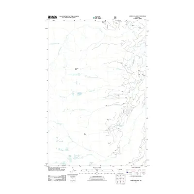 2011 Map of Hemlock Lake, 2011 Print