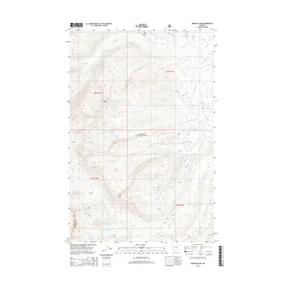 2014 Map of Hemlock Lake, 2014 Print