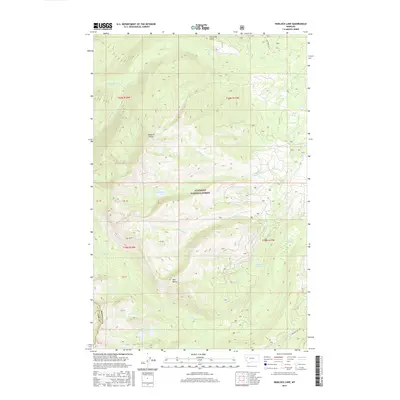 2017 Map of Hemlock Lake, 2017 Print