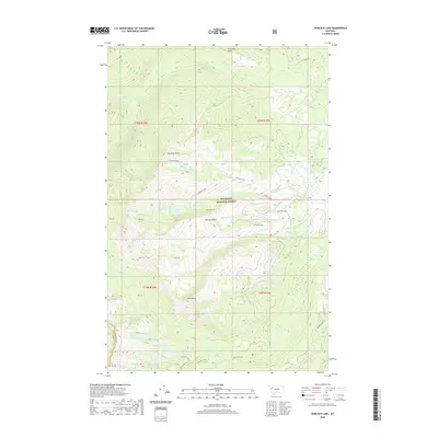 2020 Map of Hemlock Lake, 2020 Print