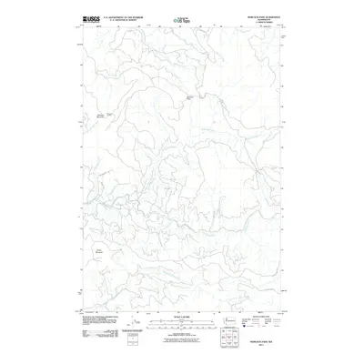 2011 Map of Hemlock Pass, 2011 Print