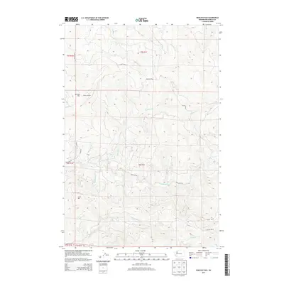 2013 Map of Hemlock Pass, 2013 Print