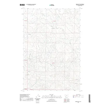 2020 Map of Hemlock Pass, 2020 Print