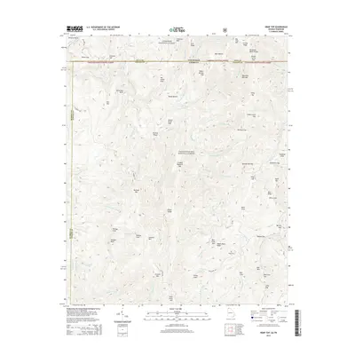2014 Map of Hemp Top, 2014 Print