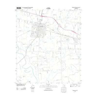 2013 Map of Hempstead, 2013 Print