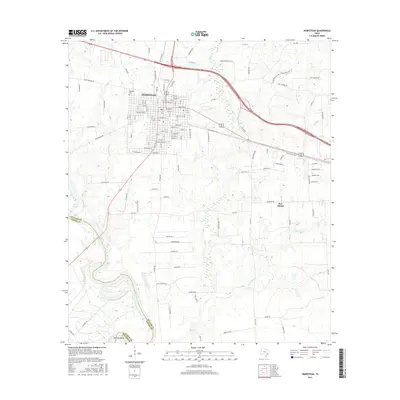 2016 Map of Hempstead, 2016 Print