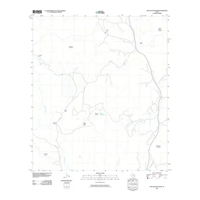 2010 Map of Hen Egg Mountain, 2010 Print