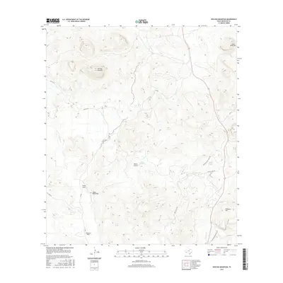 2016 Map of Hen Egg Mountain, 2016 Print