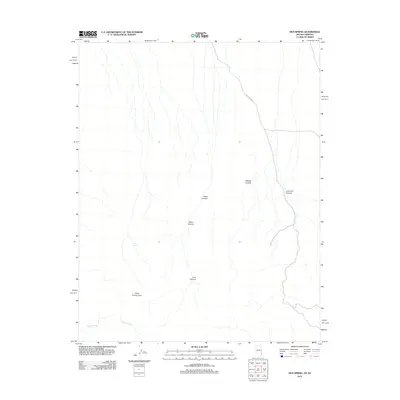 2012 Map of Hen Spring, 2012 Print