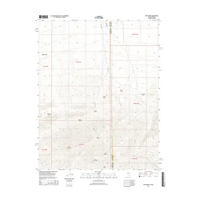 2014 Map of Hen Spring, 2014 Print