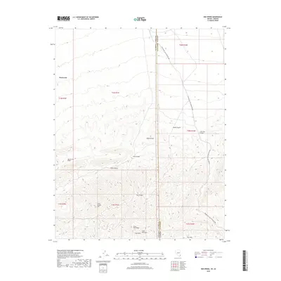 2018 Map of Hen Spring, 2018 Print