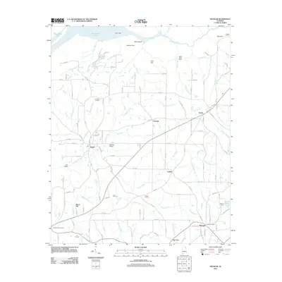 2011 Map of Henagar, 2011 Print