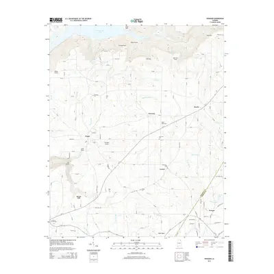 2014 Map of Henagar, 2014 Print